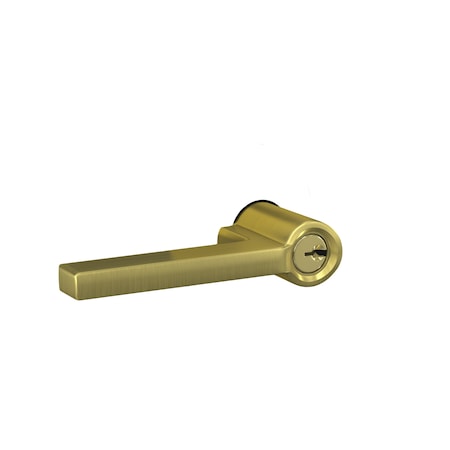 Schlage Latitude Lever Kinsler Rose Keyed Entry F51ALAT608KIN